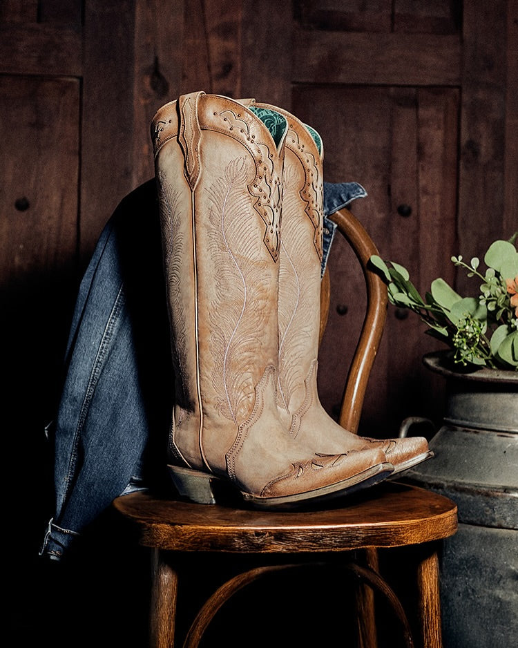 Women's Feather Western Boots