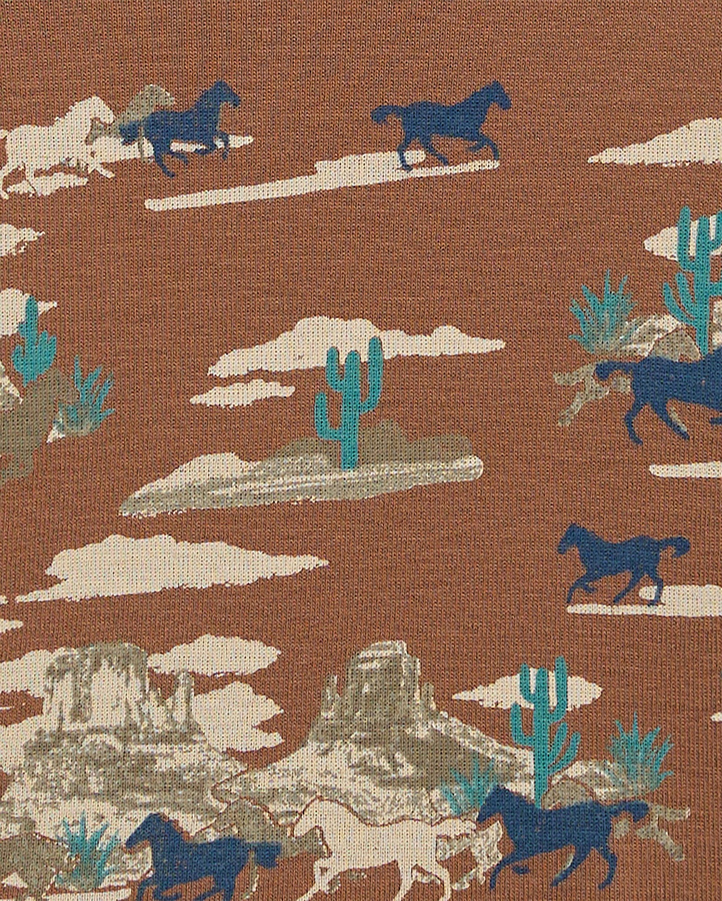 Little Boys' Western Print Bodysuit