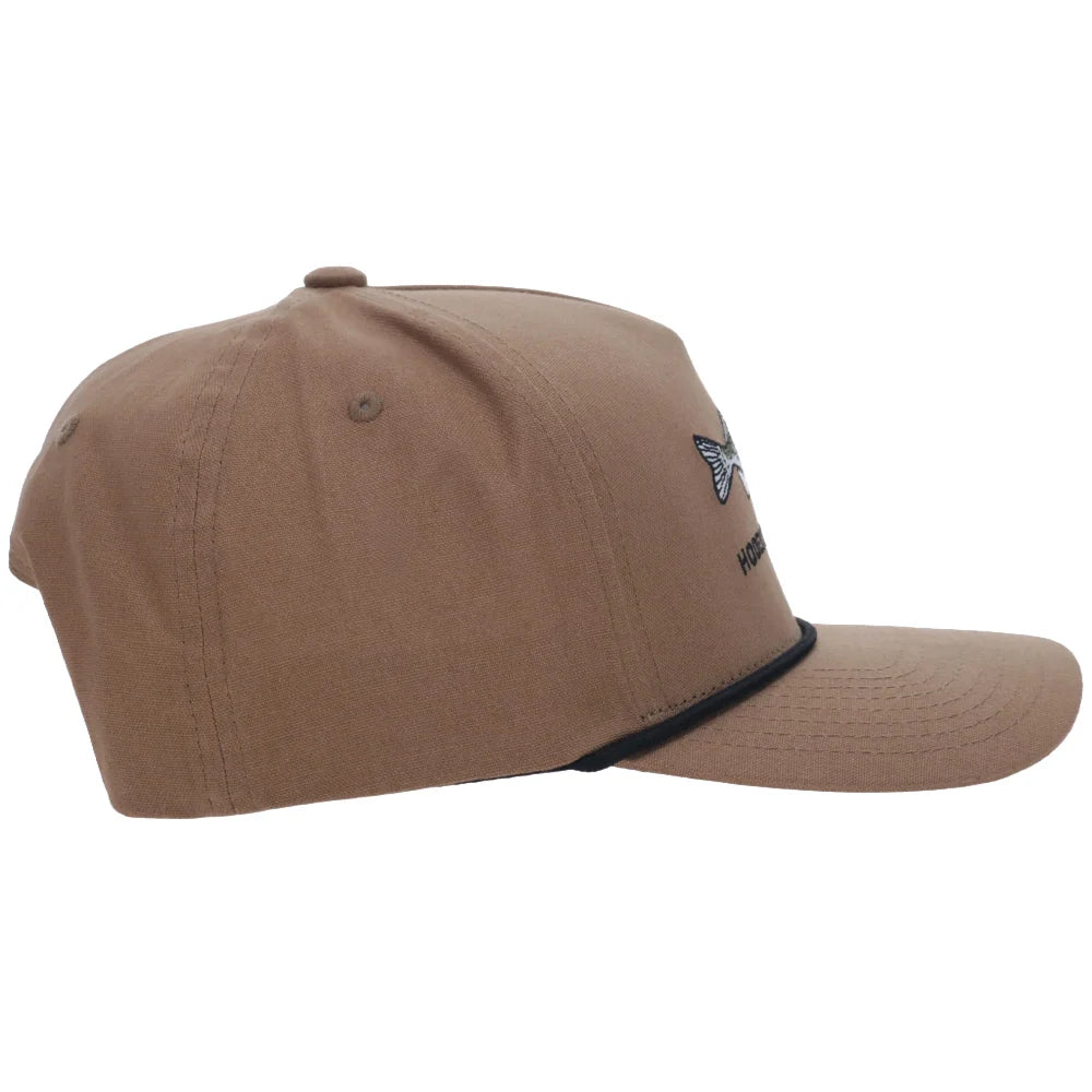 Walleye 5-Panel Full Surround Snapback Cap - 6037T-TN