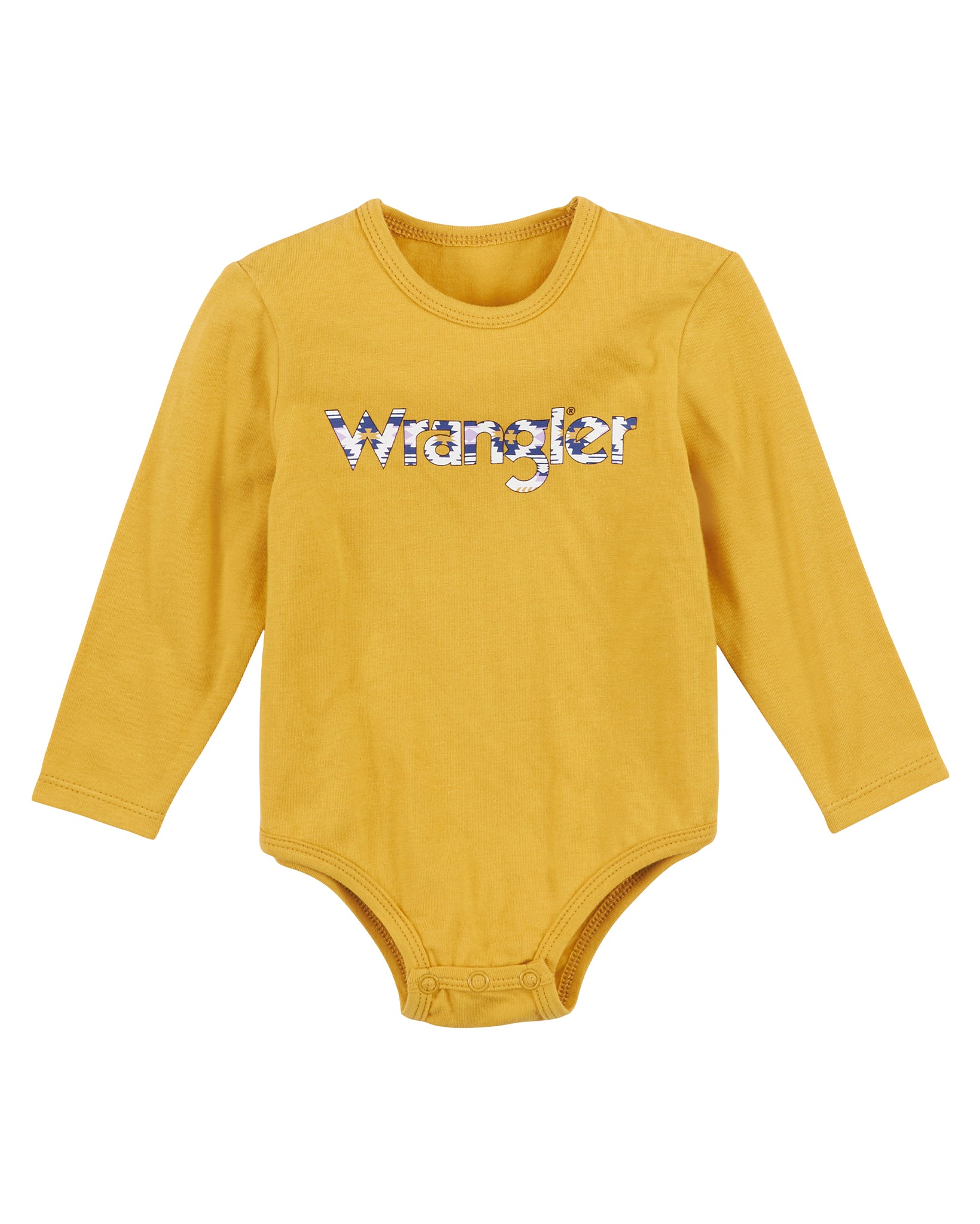 WRA 112317704 Wrangler? Baby Girl Bodysuit by Wrangler from Skip’s Western Outfitters | WRA-112317704-0/3-REG