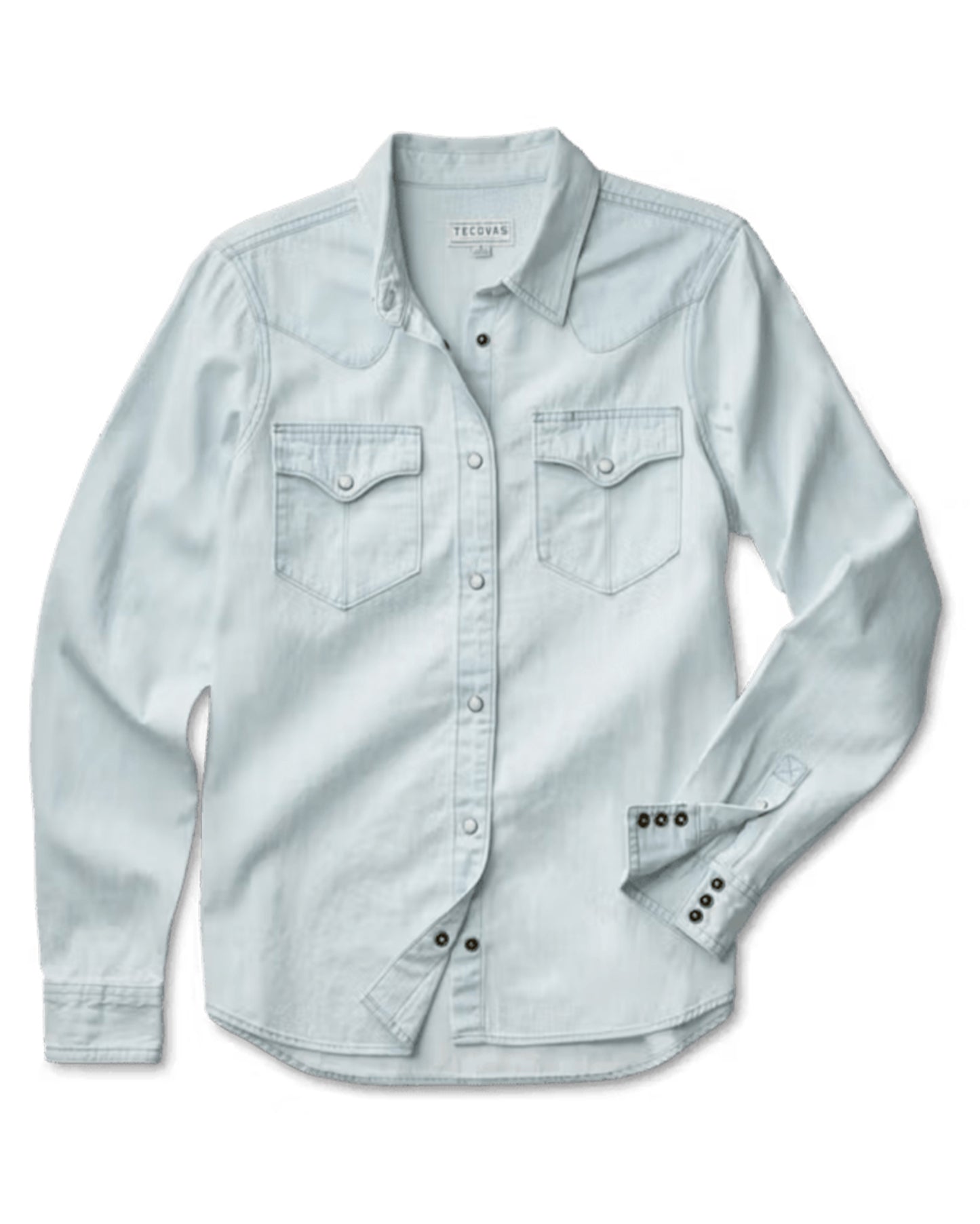 Women's Women's Denim Pearl Snap (Iii) Western Shirt - 71096-Lws