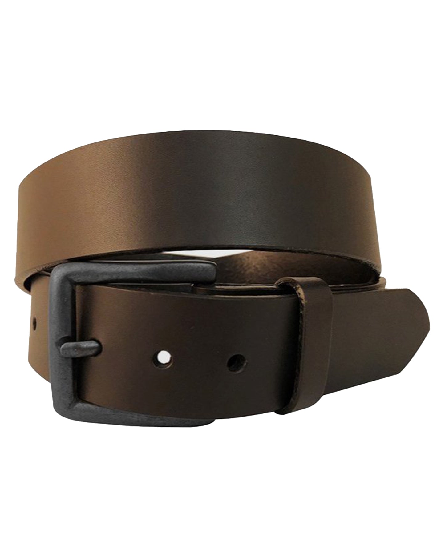 Leather Non-stitched Edge Belt
