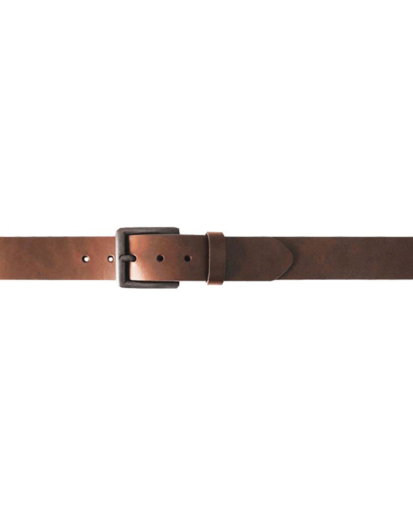 Leather Non-stitched Edge Belt
