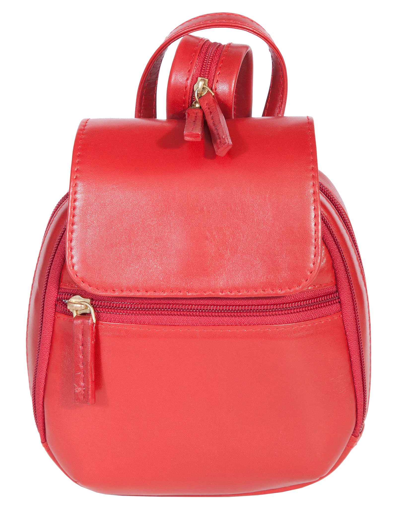 Mini Leather Backpack by Scully from Skip’s Western Outfitters | SCU-722-4-20-RED