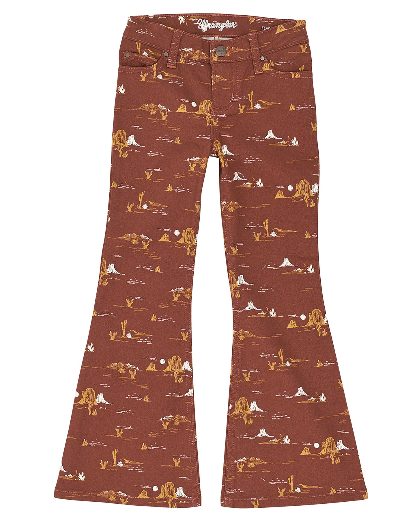 Girls' Western Flare Jeans by Wrangler from Skip’s Western Outfitters | WRA-112367555-10-REG