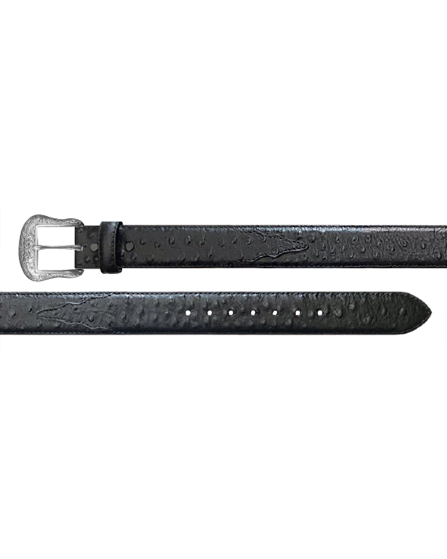 Ostrich Print Belt - 7703511-001