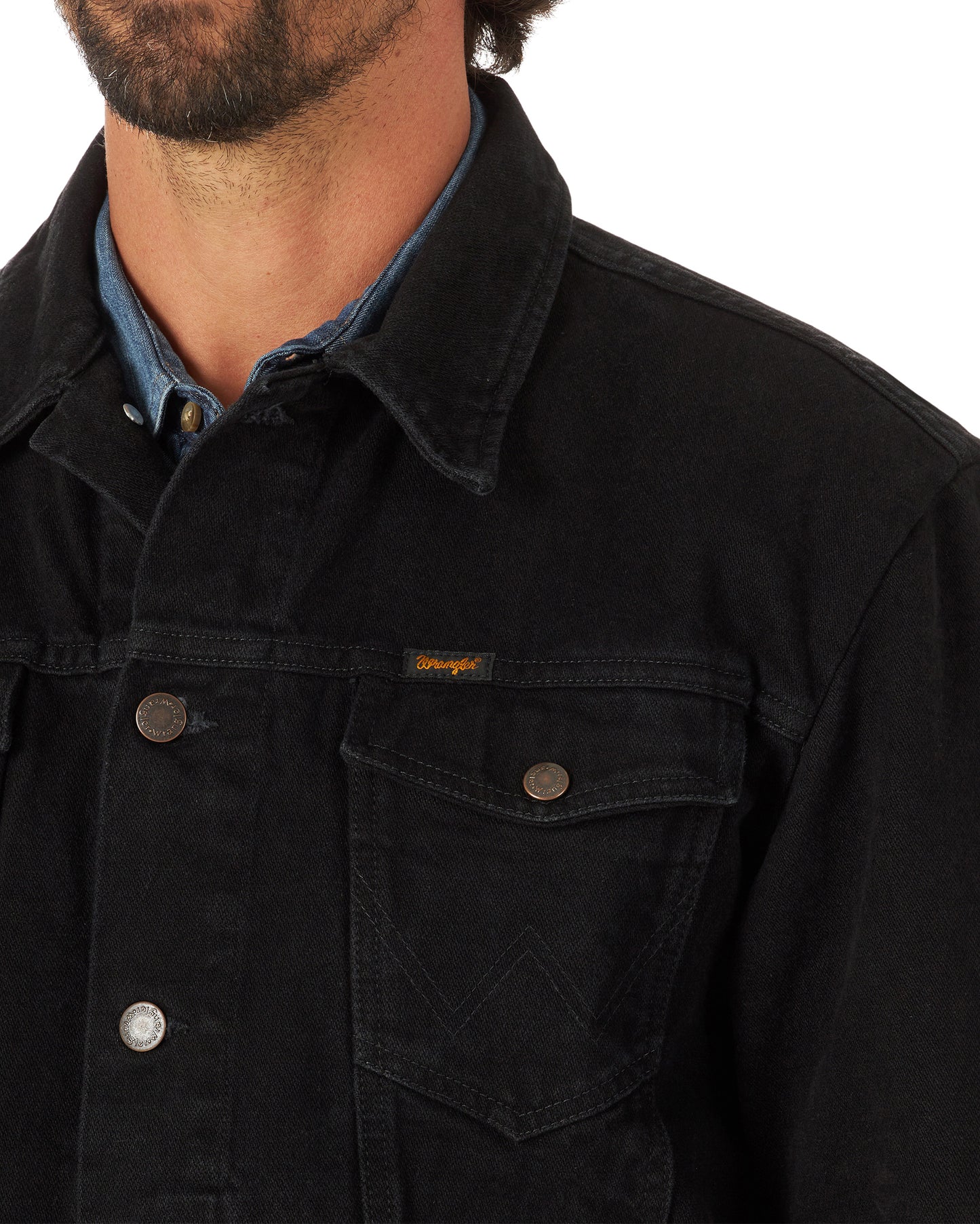 Men's Cowboy Cut Unlined Denim Jacket