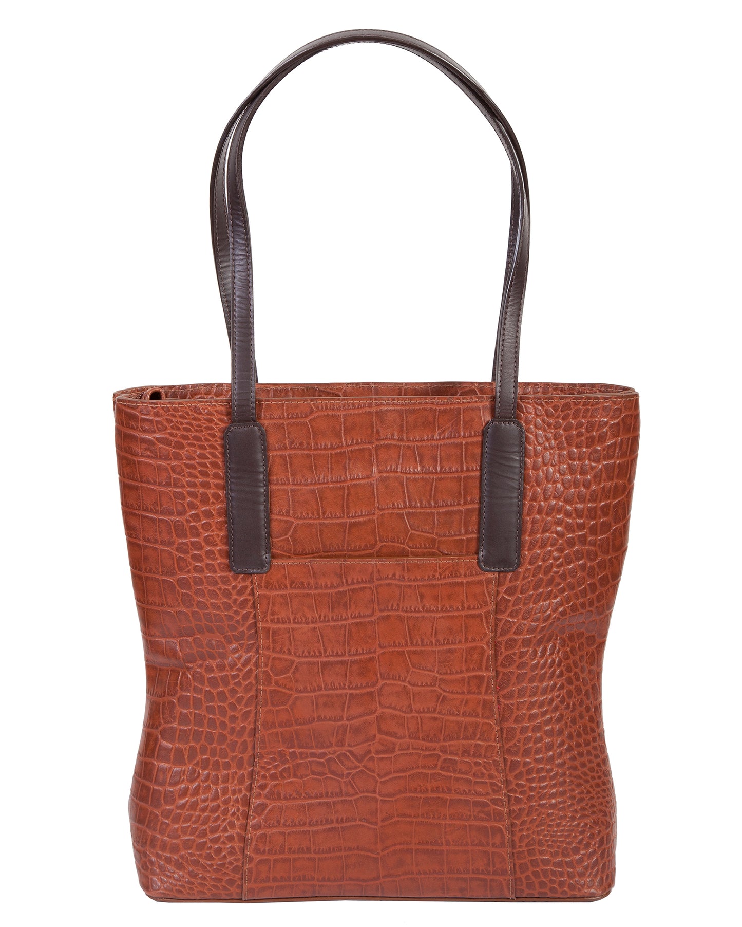 Crocodile Print Handbag