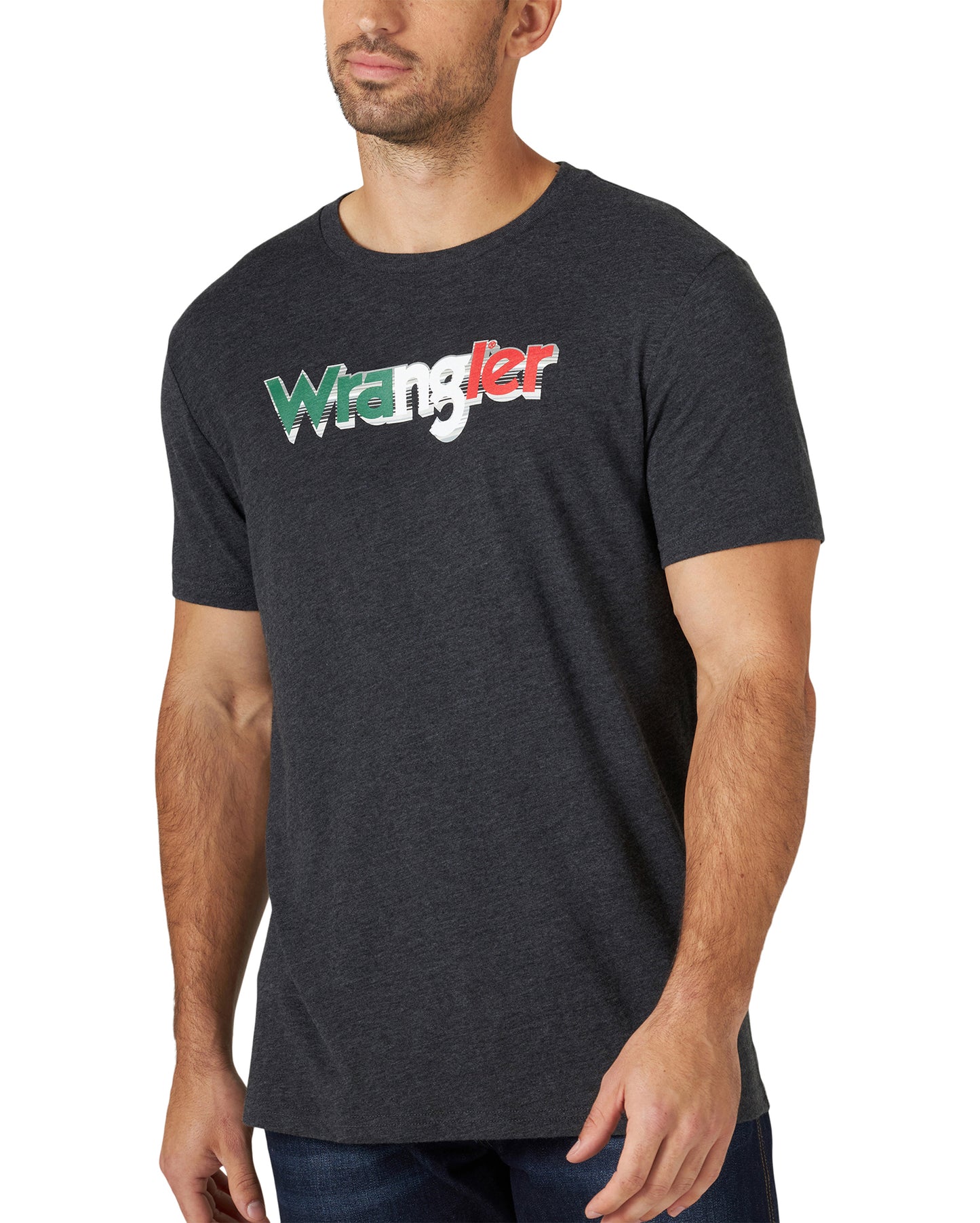 Men's Mexican Flag Graphic T-Shirt by Wrangler from Skip’s Western Outfitters | WRA-112319281-S-REG