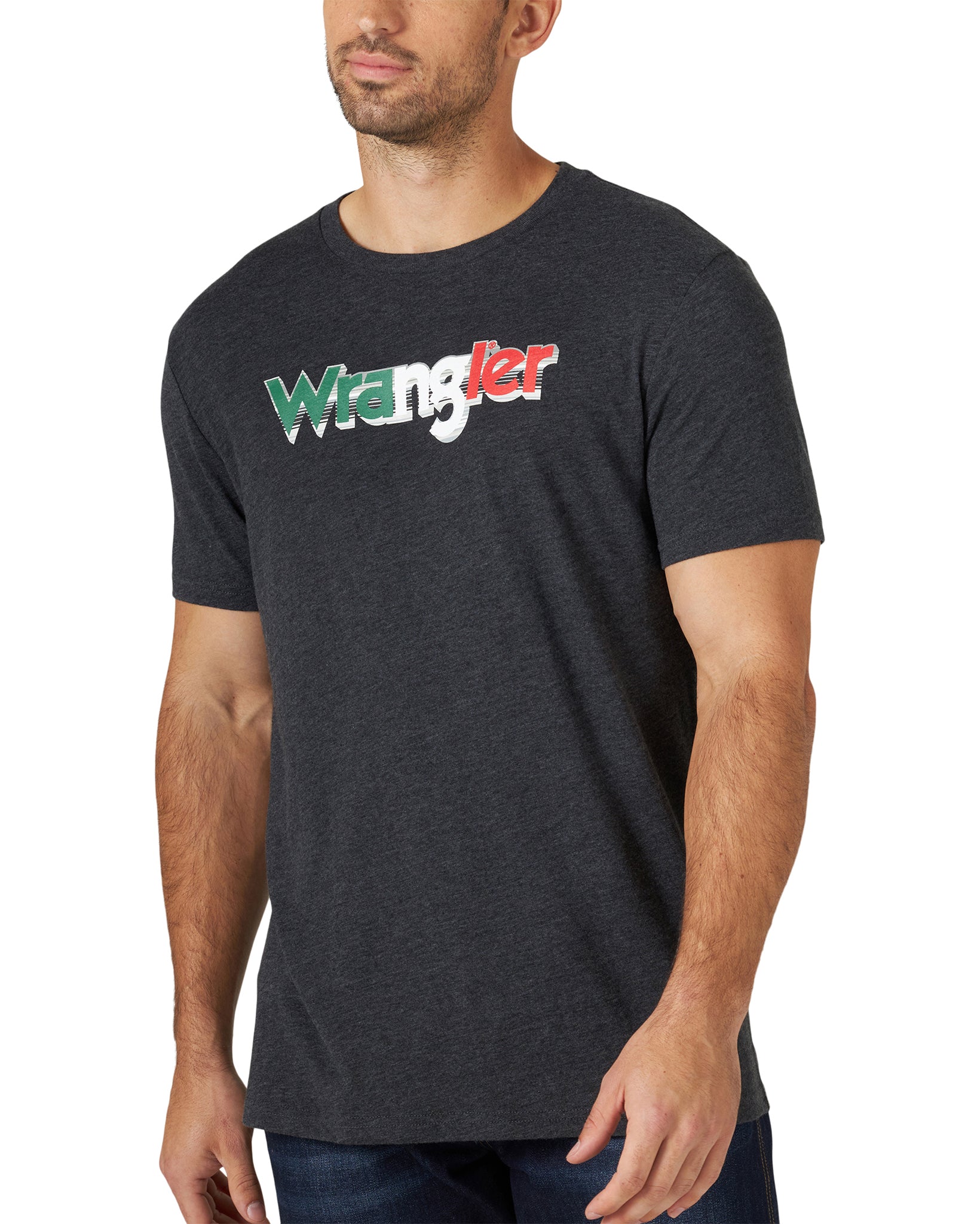 Men's Mexican Flag Graphic T-Shirt by Wrangler from Skip’s Western Outfitters | WRA-112319281-S-REG