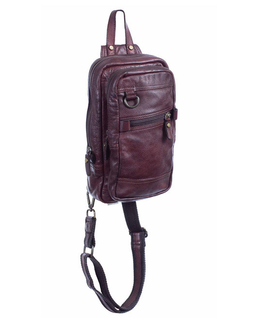 Sling Bag by Scully from Skip’s Western Outfitters | SCU-938-44-25-CHOCOLATE