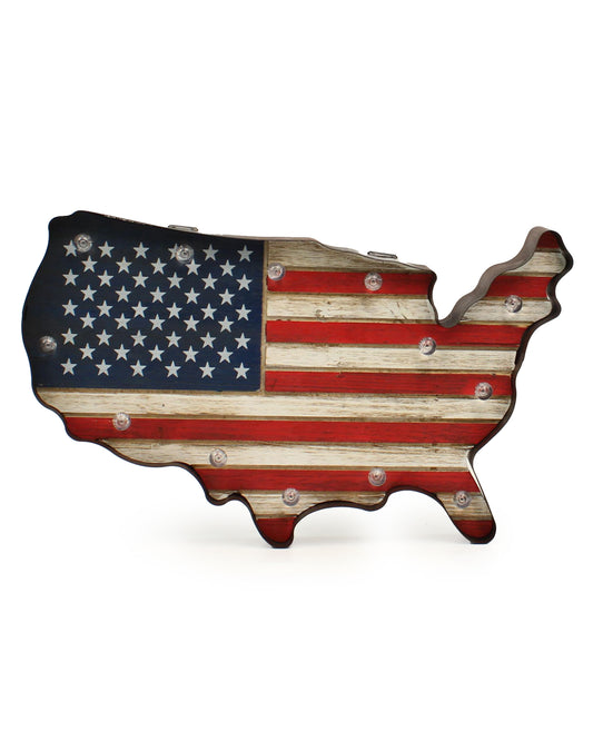 Patriotic LED Sign by MFW from Skip’s Western Outfitters | MFW-94008-O/S-REG
