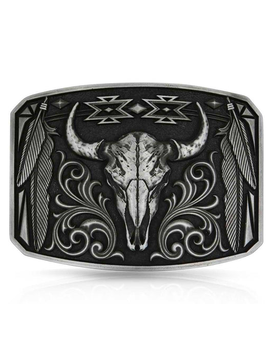 Legend & Pride Buckle by Montana Silversmiths from Skip’s Western Outfitters | MON-A1037S-O/S