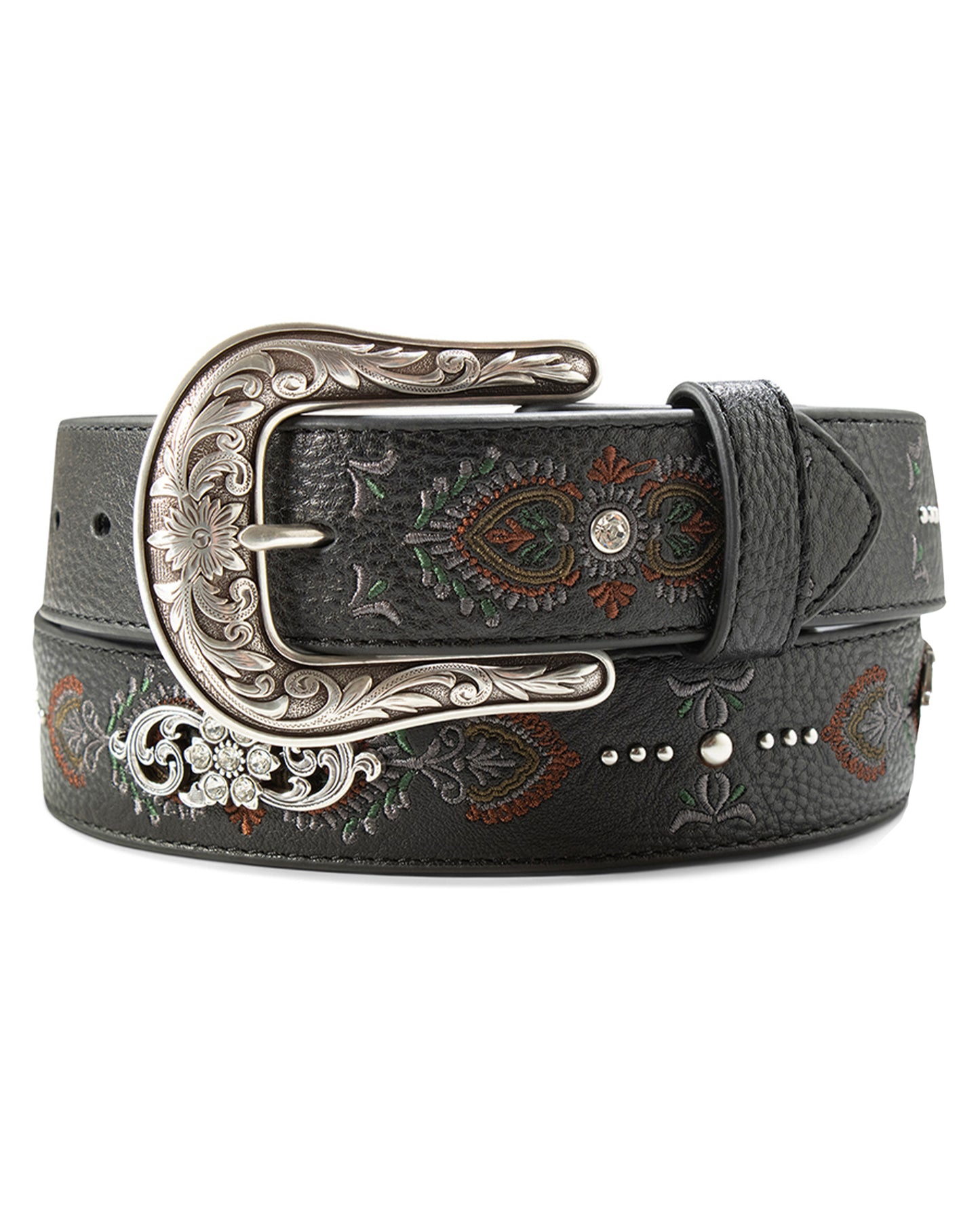 Women's Floral Embroidery Belt