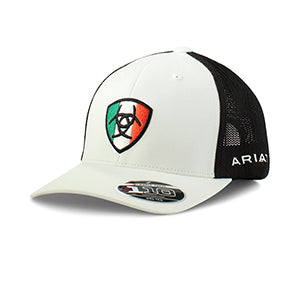 Mexican Shield White Hat by Ariat Accessories from Skip’s Western Outfitters | MFW-A300011705-O/S-REG