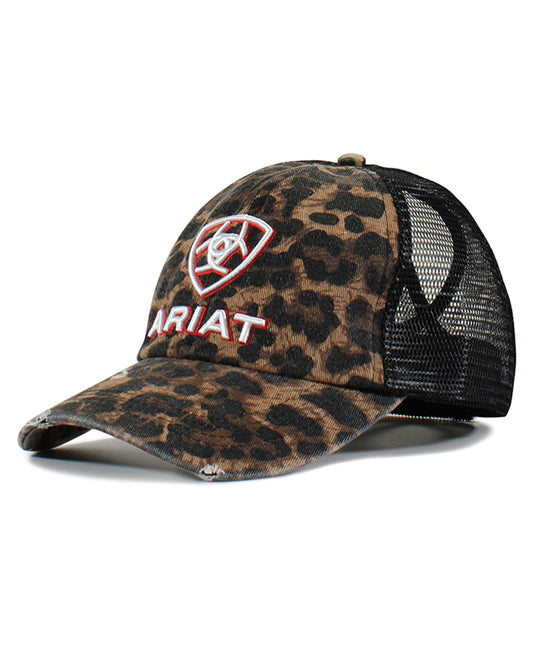 Leopard Print Pony Flo Cap by MFW from Skip’s Western Outfitters | MFW-A300031001-O/S-REG