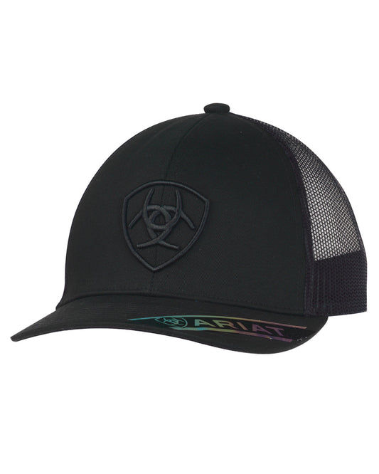 Men's Ariat Embroidered Cap by MFW from Skip’s Western Outfitters | MFW-A300053001-O/S-BLK