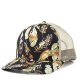 Women's Feather and Flower Hat