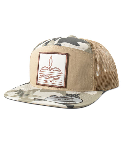 Boot Stitch Snap Back Cap by Ariat Accessories from Skip’s Western Outfitters | MFW-A3000920146-O/S
