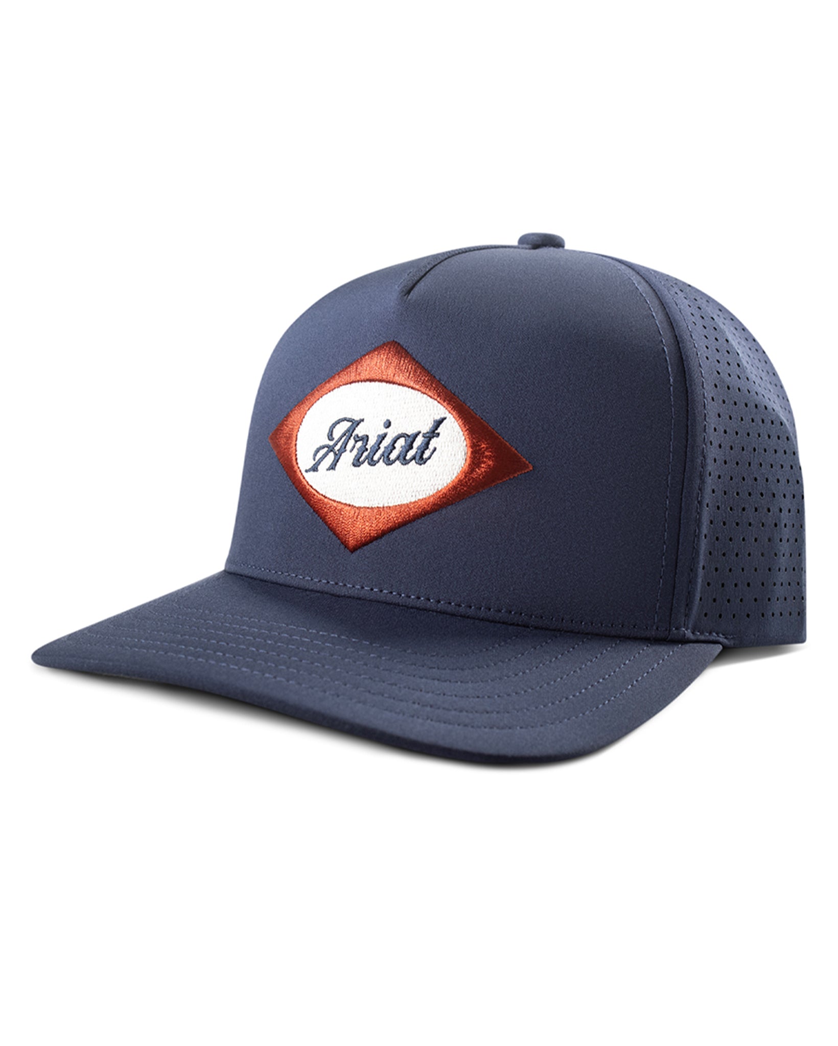 Men's Ariat Diamond Patch Cap by Ariat Accessories from Skip’s Western Outfitters | MFW-A300092403-O/S-NAVY