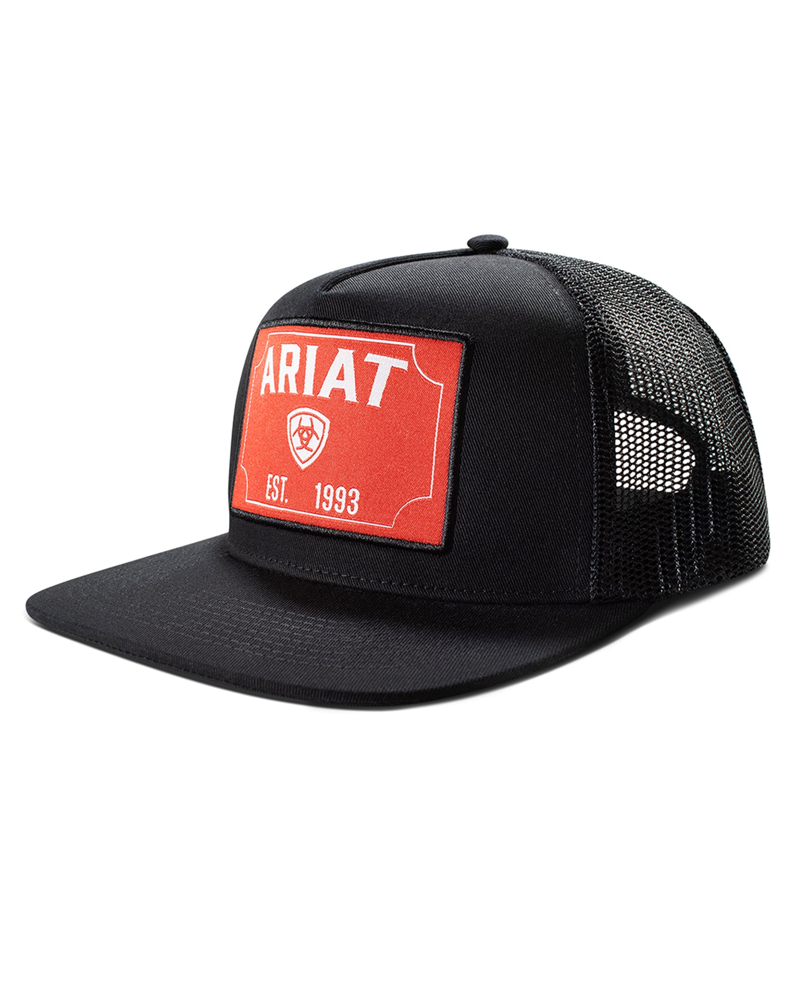 Men's Ariat 5 Panel Cap by Ariat Accessories from Skip’s Western Outfitters | MFW-A300094401-O/S-BLACK