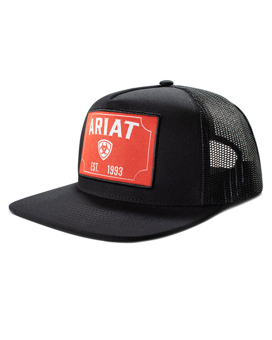 Men's Ariat 5 Panel Cap by Ariat Accessories from Skip’s Western Outfitters | MFW-A300094401-O/S-BLACK