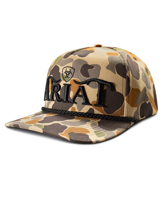 Ariat Camo Cap by Ariat Accessories from Skip’s Western Outfitters | MFW-A300094708-O/S-TAN