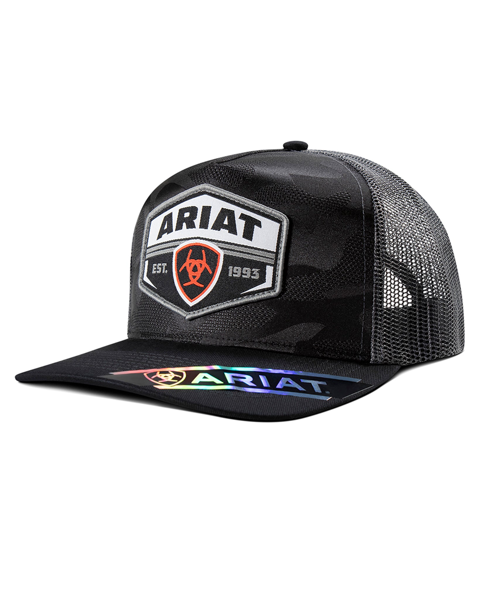 Camo Ariat Patch Cap - A300095401 by Ariat Accessories from Skip’s Western Outfitters | MFW-A300095401-O/S