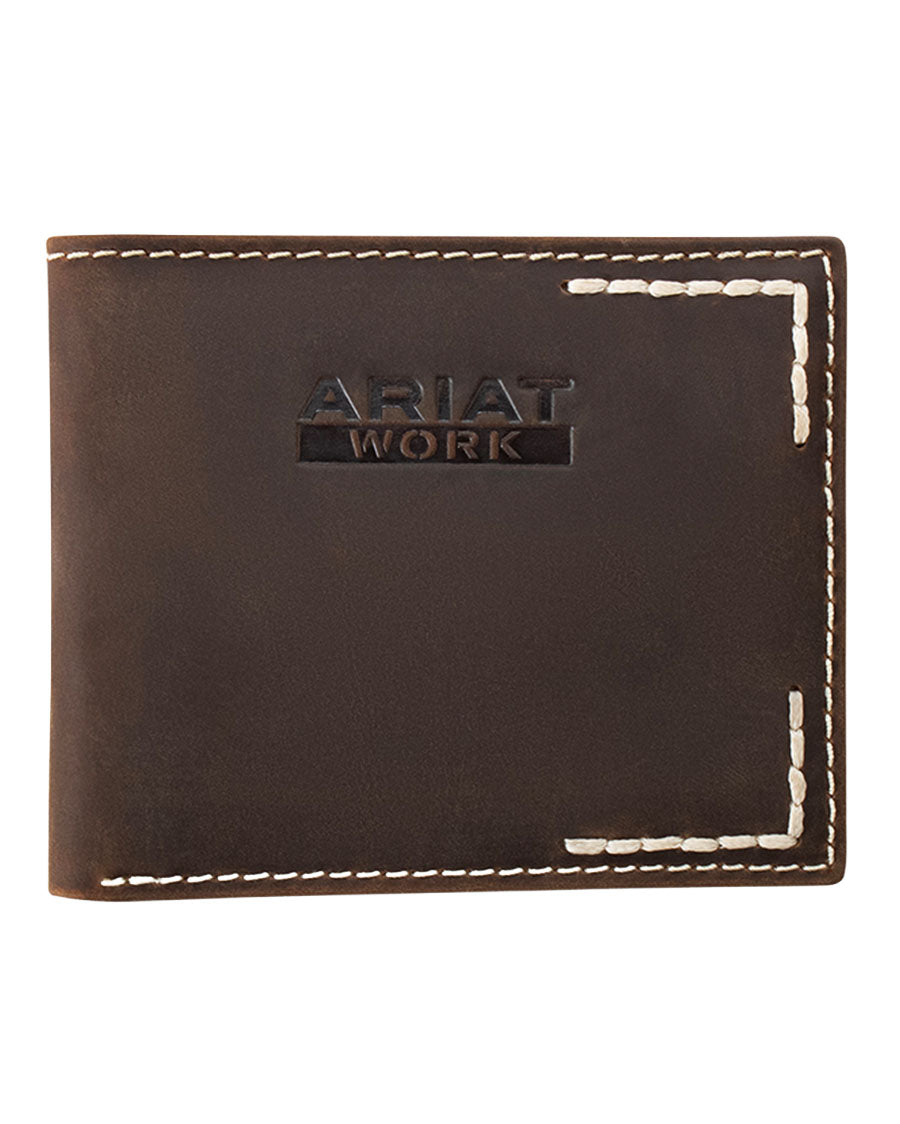 Men's Bifold Thick Stitch Wallet