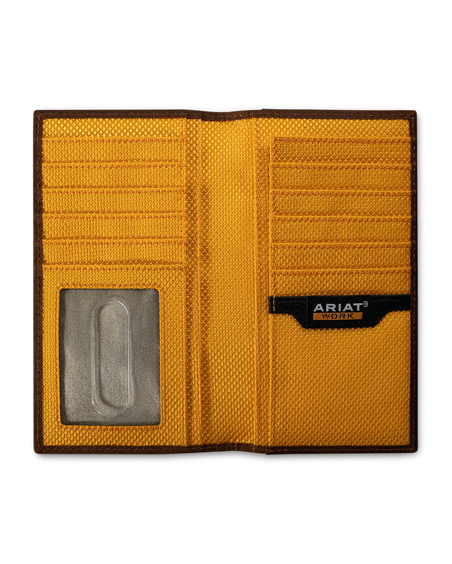 Men's Diamond Plate Embossed Rodeo Wallet