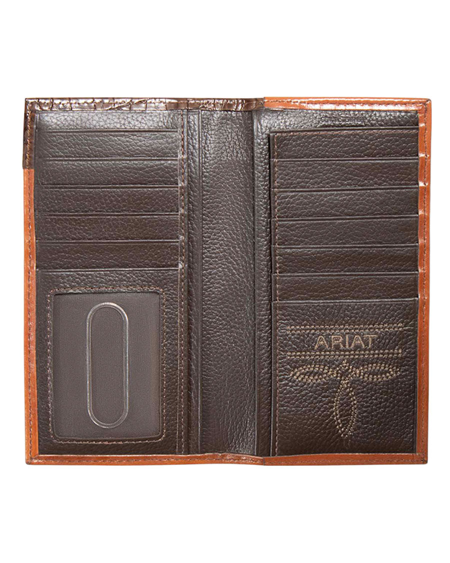 Oak Embossed Rodeo Wallet - A3516208