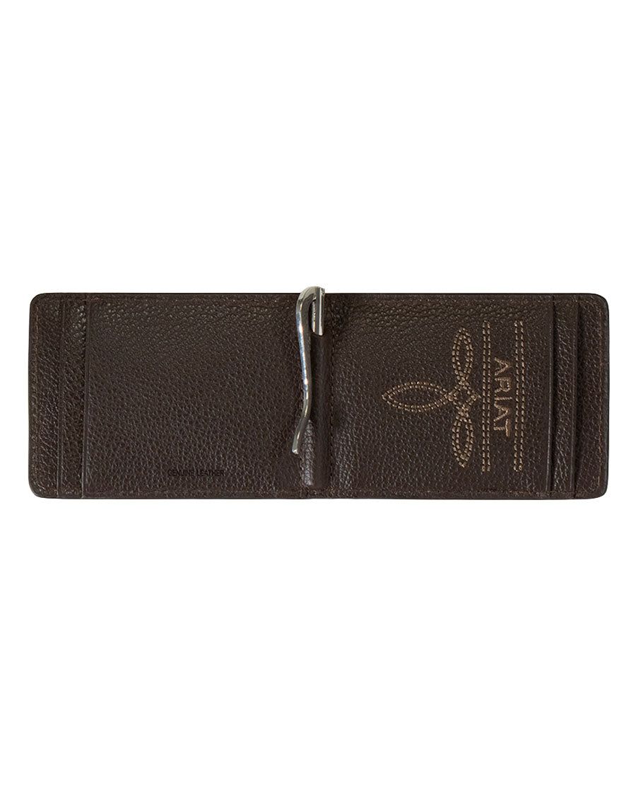Ostrich Leather Bifold Wallet - A3553302