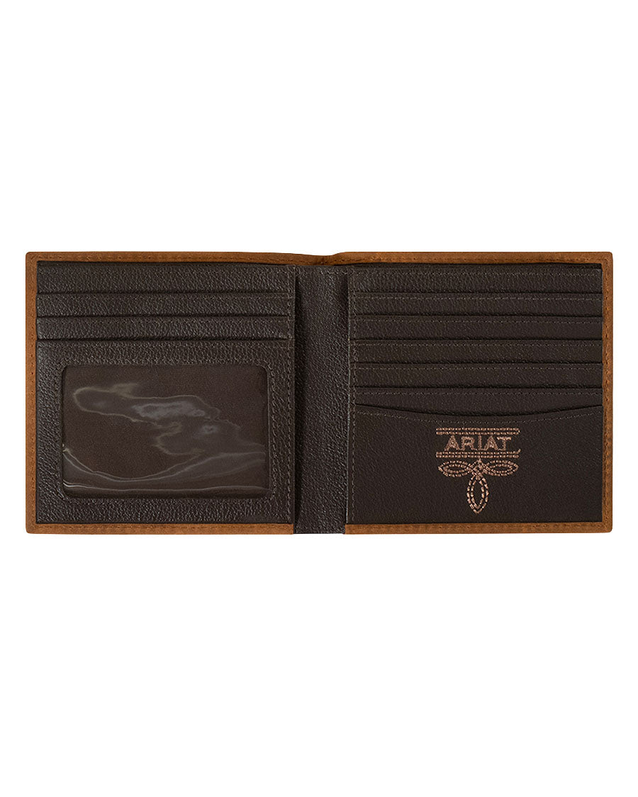 Ariat Bifold Embossed Scrolling Wallet - A3561444