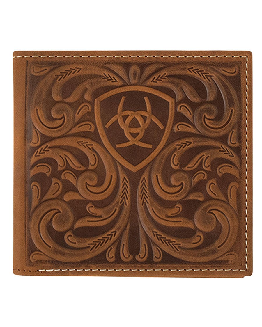 Ariat Bifold Embossed Scrolling Wallet - A3561444