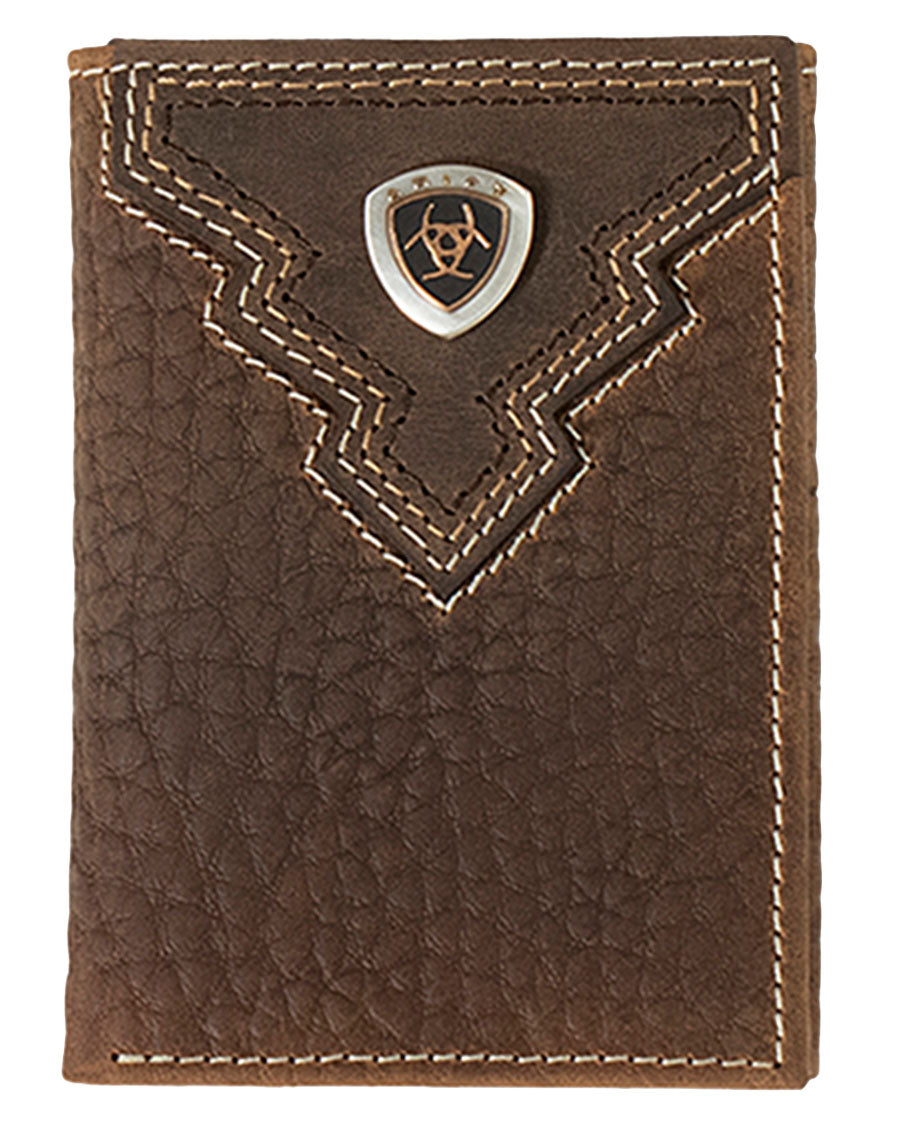 Ariat Shield Concho Trifold Wallet - A35621282