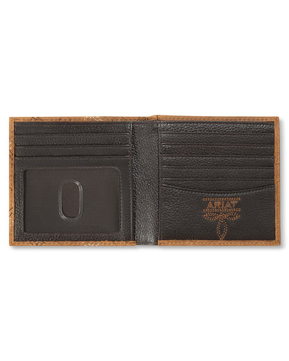 Embossed Patch Bifold Wallet
