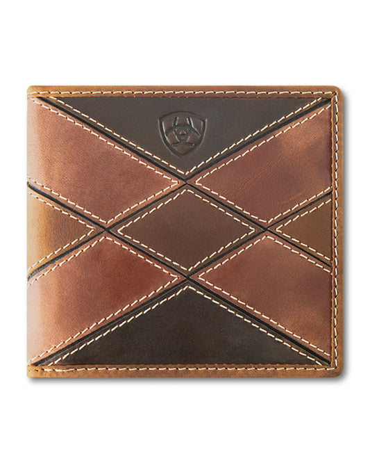Ariat Large Patchwork Bifold Wallet by Ariat Accessories from Skip’s Western Outfitters | MFW-A3565597-O/S-MULTI