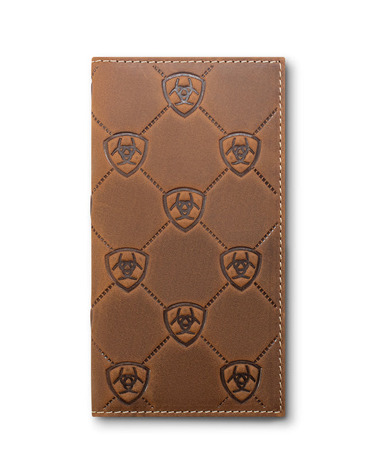 Ariat Embossed Rodeo Wallet by Ariat Accessories from Skip’s Western Outfitters | MFW-A3565644-O/S-BROWN