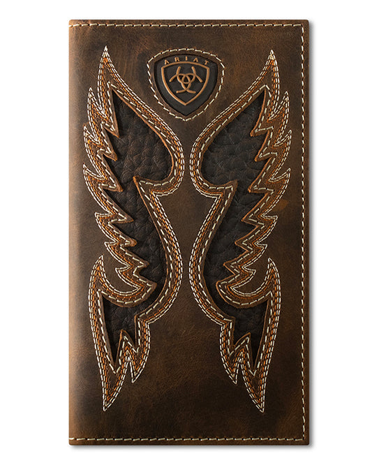 Ariat Boot Stitch Rodeo Wallet by Ariat Accessories from Skip’s Western Outfitters | MFW-A3565902-O/S-BROWN
