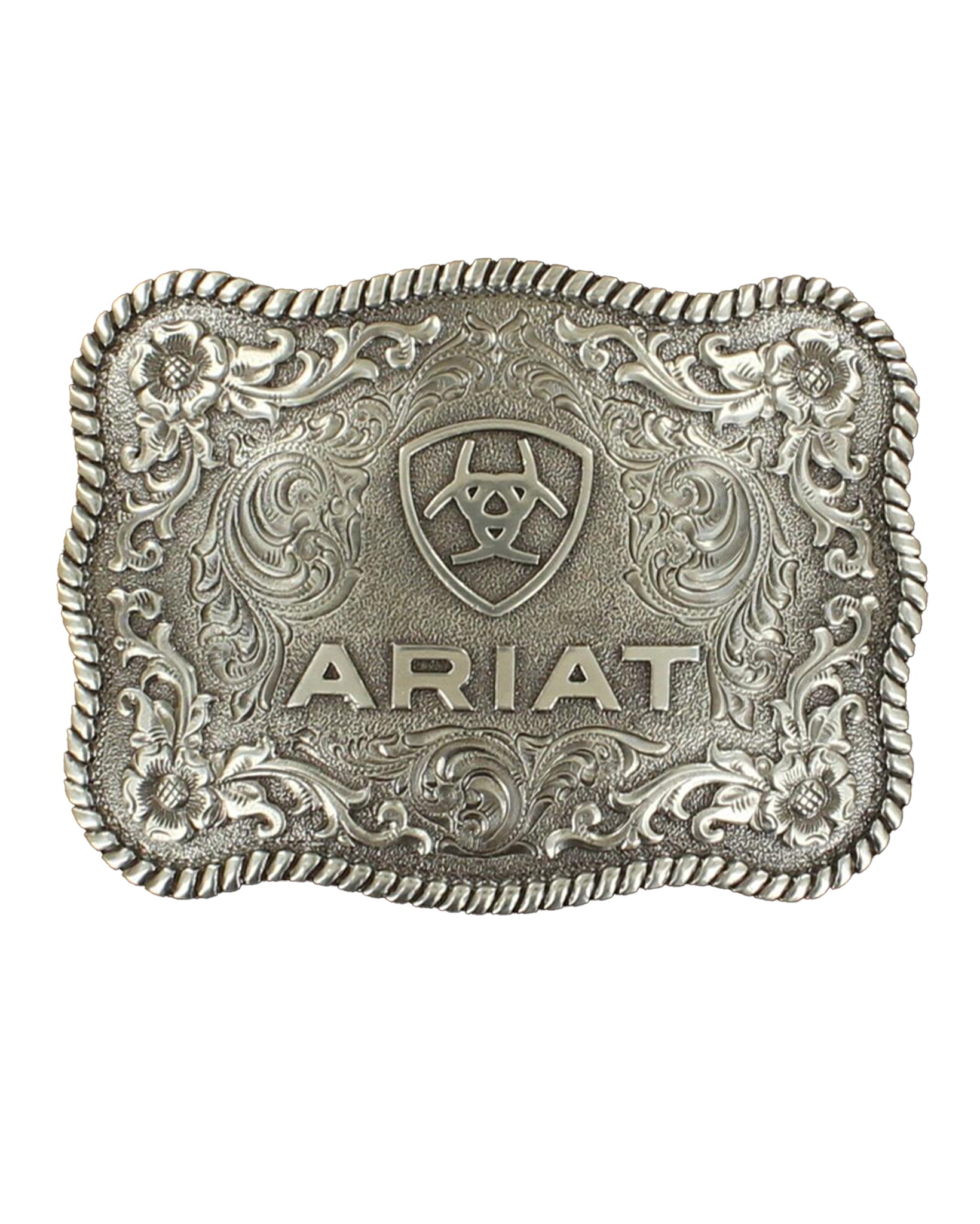 Scalloped Rope Edge Belt Buckle by Ariat Accessories from Skip’s Western Outfitters | MFW-A37006-O/S