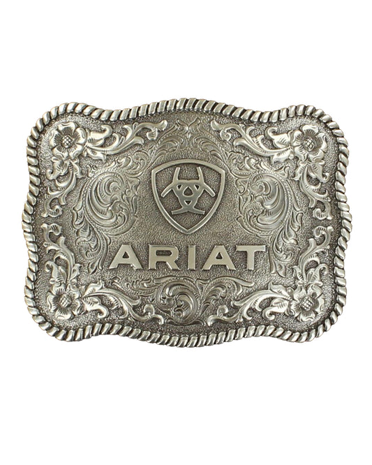 Scalloped Rope Edge Belt Buckle by Ariat Accessories from Skip’s Western Outfitters | MFW-A37006-O/S