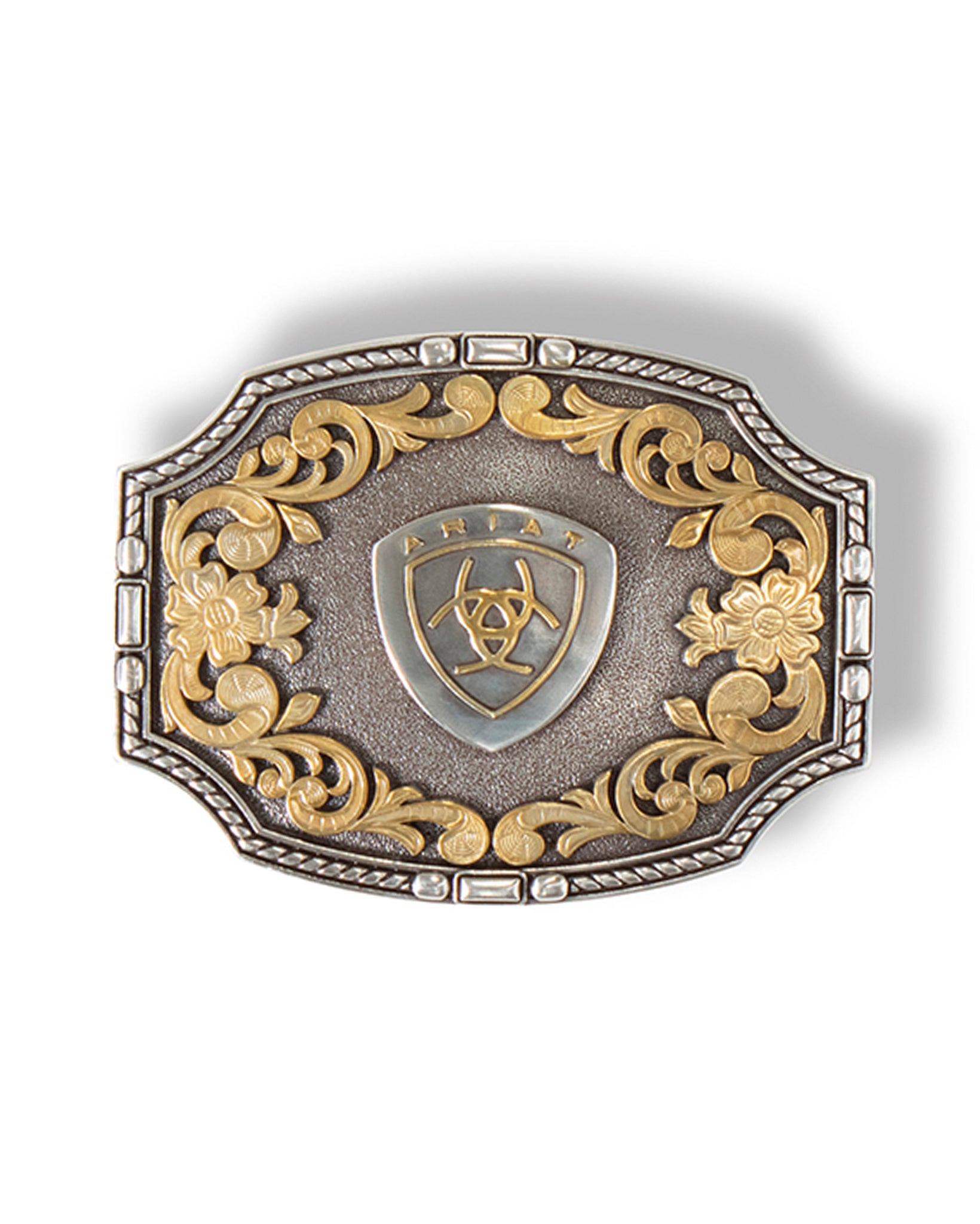 Gold Floral Belt Buckle by MFW from Skip’s Western Outfitters | MFW-A37023-O/S-REG