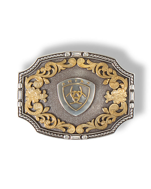 Gold Floral Belt Buckle by MFW from Skip’s Western Outfitters | MFW-A37023-O/S-REG