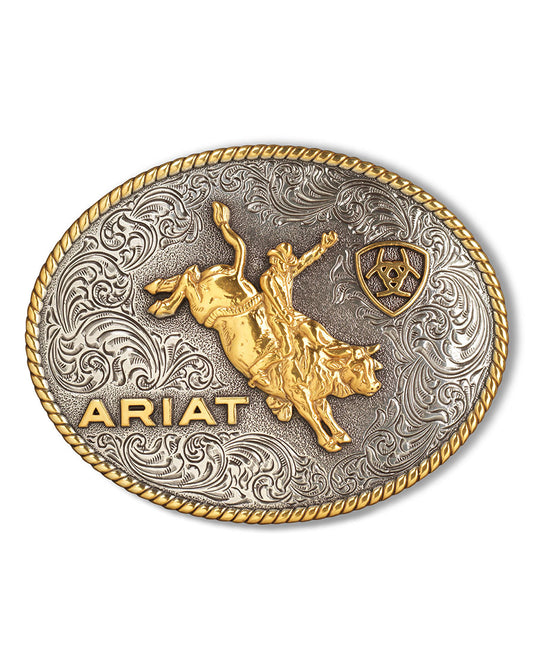 Oval Bull Rider Buckle - A37056