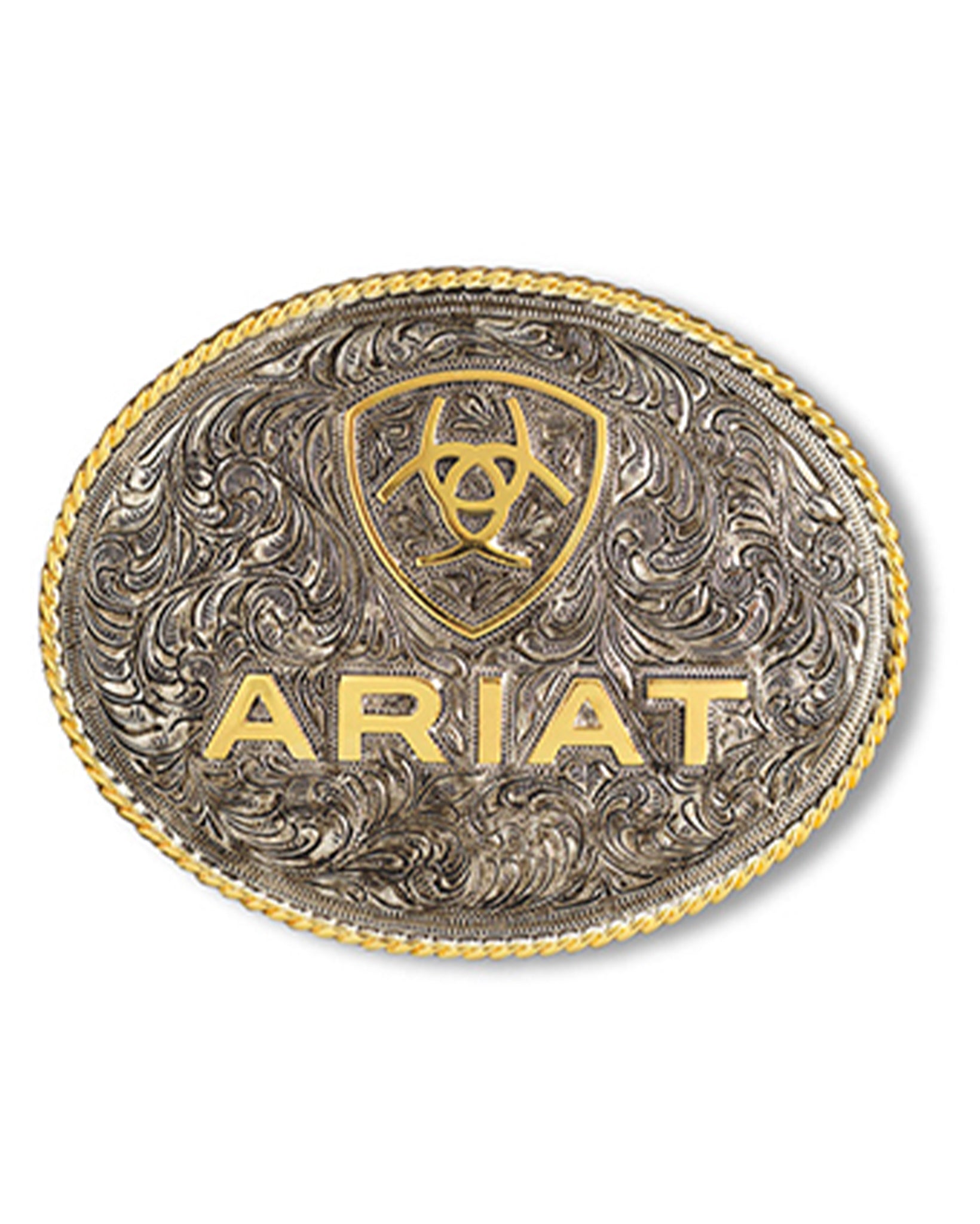 Ariat Engraved Scrolling Belt Buckle by Ariat Accessories from Skip’s Western Outfitters | MFW-A37063-O/S