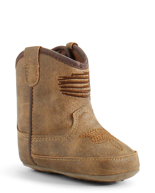 Infants' Lil' Stompers Anthem Patriot Western Boots by Ariat Accessories from Skip’s Western Outfitters | MFW-A442003002-0-BROWN