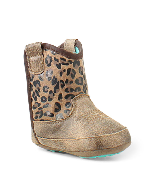 Ariat Infant Leopard Print Boots by MFW from Skip’s Western Outfitters | MFW-A442003675-00-BROWN/TAN