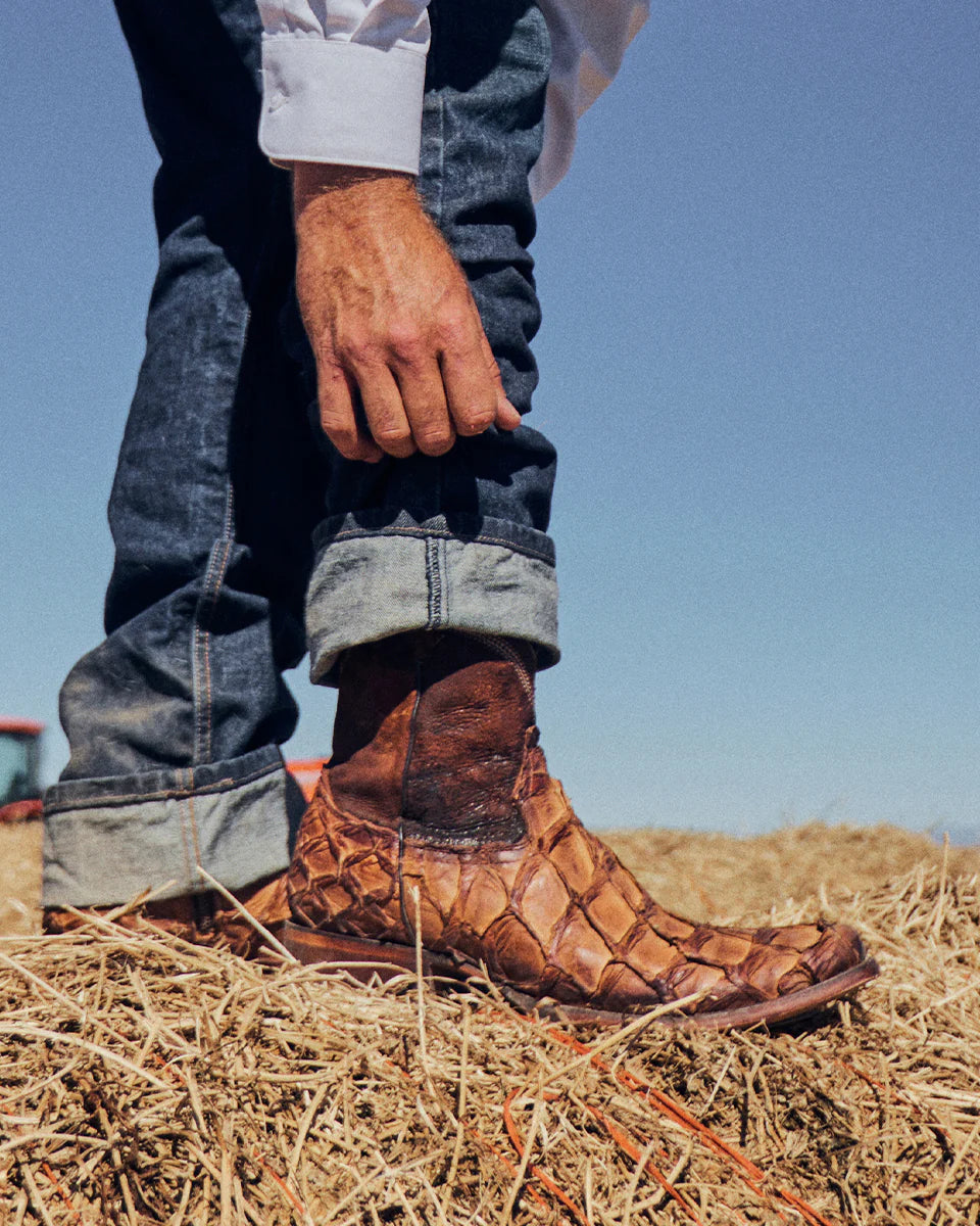 Men's Exotic Short Western Boots
