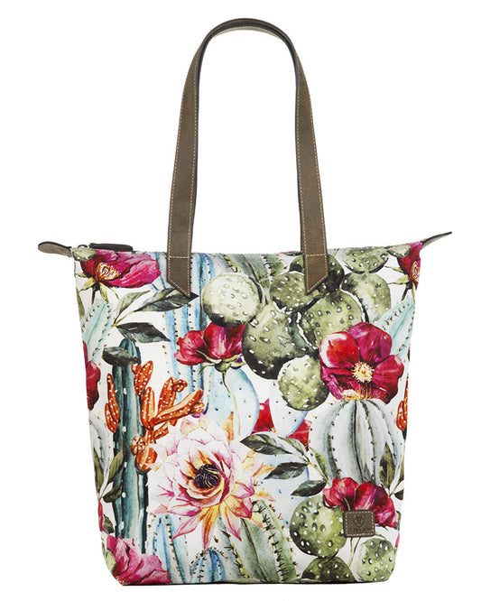 Cactus Print Tote Bag