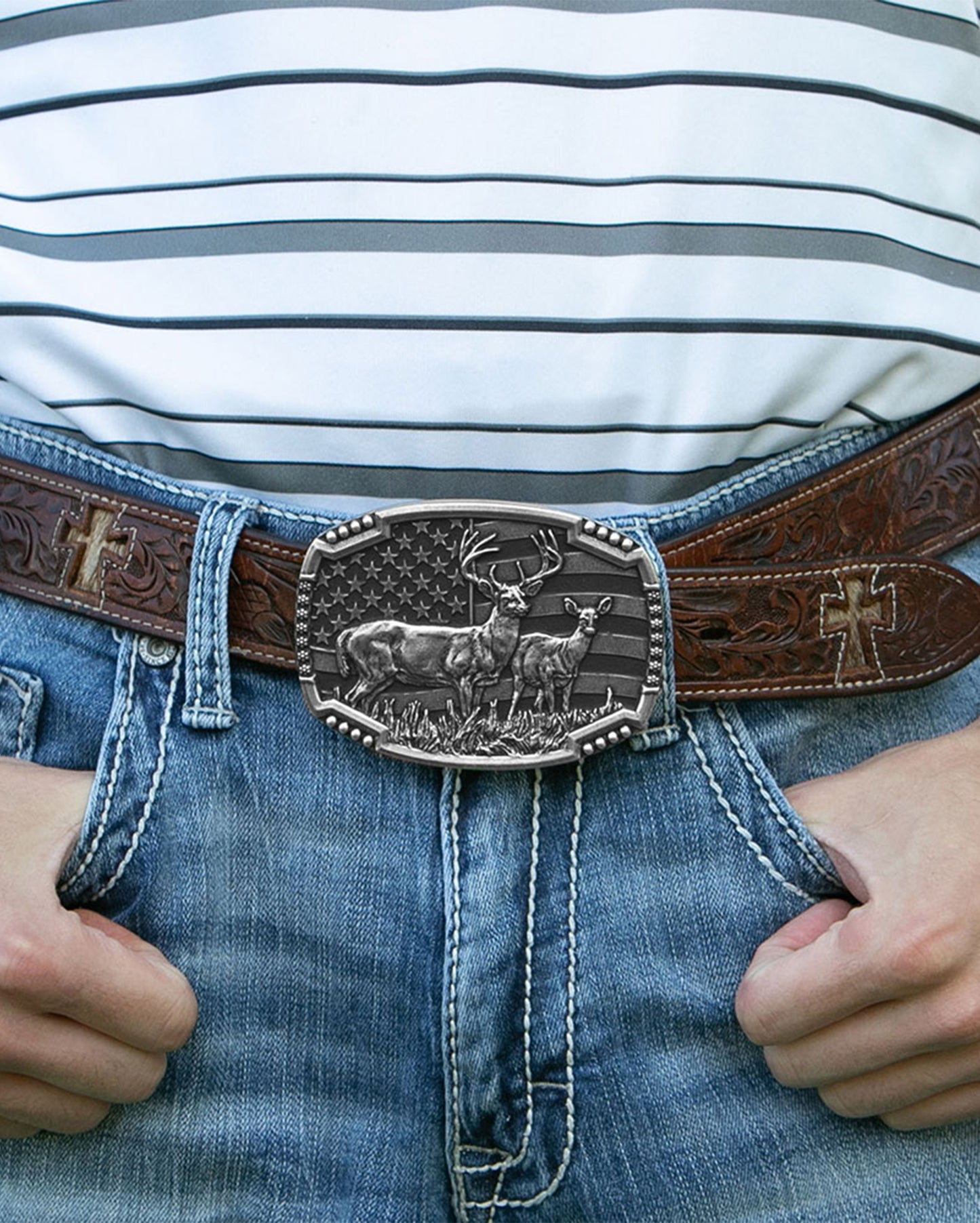 Deer Belt Buckle